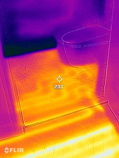 Diagnose met warmtebeeldcamera