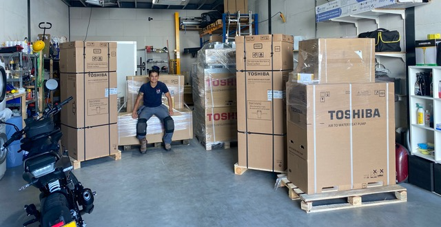 Drukte in de werkplaats, airconditioning steeds populairder
